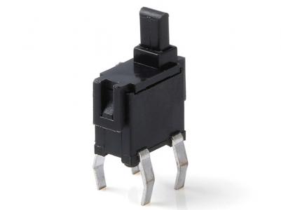 Interruptor detector de 6,4 × 3,0 × 5,0 mm, H8,5 mm SPST-NO DIP com cantoneira KLS7-ID-1120